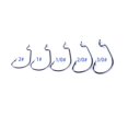 thumbnail image 3 of serony 51PCS Fishing Hooks Metal Worm Senko Bait Jig Offset Hooks Plastic Box Set Fishing Accessory, 3 of 8