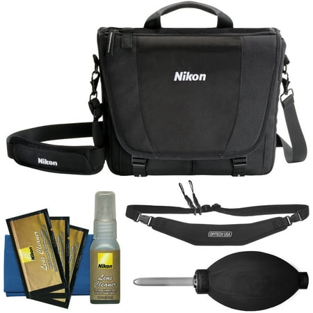 Nikon 17007 DSLR Camera Courier Bag with Sling Strap + Kit for D3200, D3300, D5300, D5500, D7100, D7200, D610, D750, D810 Nikon 17007 DSLR Camera Courier Bag with Sling Strap + Kit for D3200, D3300, D5300, D5500, D7100, D7200, D610, D750, D810