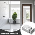 thumbnail image 3 of Miangastore Shower Door Guide Sliding Glass Door Guide Bottom Mount Door Guide Accessory, 3 of 8