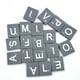 thumbnail image 3 of EeaseMX 100 piezas de virutas de madera natural gris, rompecabezas de alfabeto de 26 letras en inglés, caja de alfabetización para el desarrollo intelectual del bebé., 3 of 7