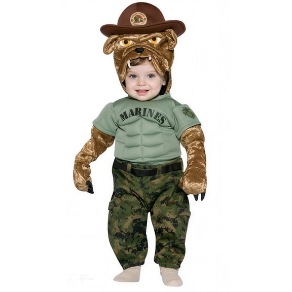 Military Mascot Marine Corps Chesty Infant Costume 6-12 months