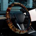 thumbnail image 6 of Columbus Day 14.5 Inch Printing PVC Leather Auto Accessories Car Wheel Cover with Steering Wheel Covers, Car Wheel Covers, and Steering Wheel Cover, 6 of 6