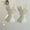 White, variant on Isvgxsz Angel Wings Pendant Miniature Angels Figurine Angel Ornaments for Christmas Tree Christmas Tree Baubles Christmas Adornment Pendant Xmas Tree Baby Wedding Plastic