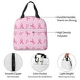 thumbnail image 4 of Easygdp Breast Cancer Awareness 1 Bolsa Térmica Premium - Tela Oxford Impermeable, Gran Capacidad, Bolsillo Frontal, Unisex para Trabajo, Escuela, Actividades al Aire Libre y Picnics, 4 of 8