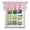 Pink, variant on Floral Damask Window Valance for Kitchen, Spring Romantic Blush Pink Shabby Chic Country Rod Pocket Short Curtains for Small Windows, Light Filtering Decorative Valances, 42 x 12 Inches
