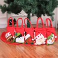thumbnail image 4 of Bolsas de regalo de Papá Noel para árbol de Navidad, bolsa de regalo de dulces de Feliz Navidad, decoraciones navideñas para el hogar, Año Nuevo, 2023, 4 of 4
