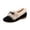 Black, variant on Moccasin Slippers For Women Winter Fuzzy Lined Platform Slip On Shoes Soft Adjustable Buckle Strap Cozy Thermal Slipper for Outdoor Daily Wear