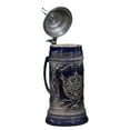thumbnail image 2 of Flash Deals 0.7 Liter Ceramic Beer Mug With Medieval Germany Coat Of Arms On Engraved Metal, 2 of 4