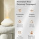 thumbnail image 5 of Difusor De Aroma LED Night Lights Aroma Difusor USB Quiet 130ml Mist Maker para dormitorio Oficina Sywqhk Libre de BPA, 5 of 8