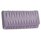 thumbnail image 1 of Cartera grande para mujer con pliegues elegantes violeta, 1 of 4