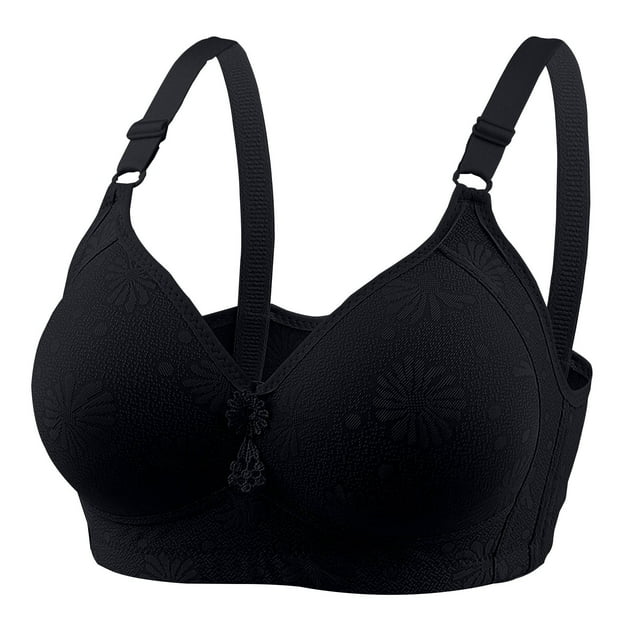 Birdeem Womans Printing Thin Style Ventilate Sweat Absorption Large Size Bras without Steel Rim