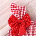 thumbnail image 7 of UngA Girl Toddler Clothes 3 6 12 18 24 Months 2T 3T 4T 5T Girls Outfits Short Sleeve Shorts Sweatsuit Outfits 2 Piece Clothing Set(Red,9-12 Months), 7 of 7