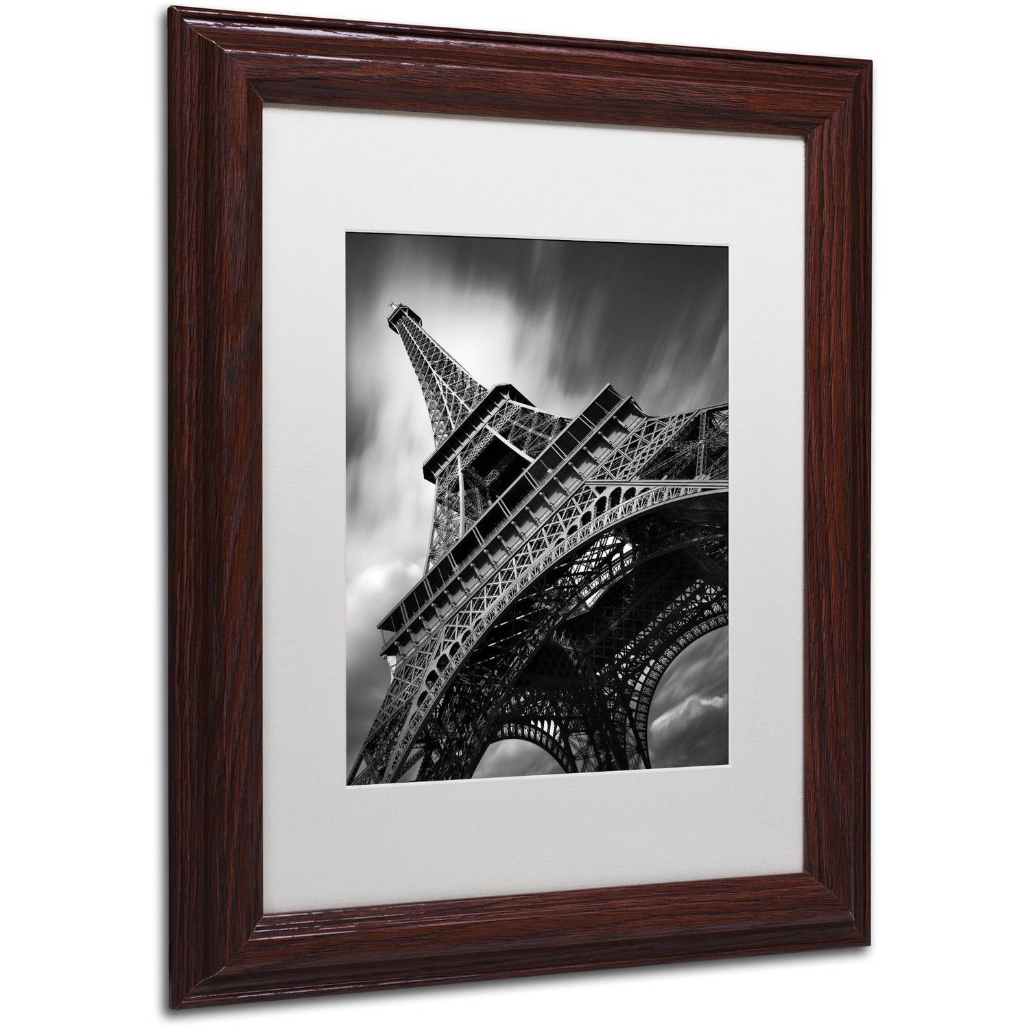Moises Levy 'Eiffel Tower Study II' Matted Framed Art