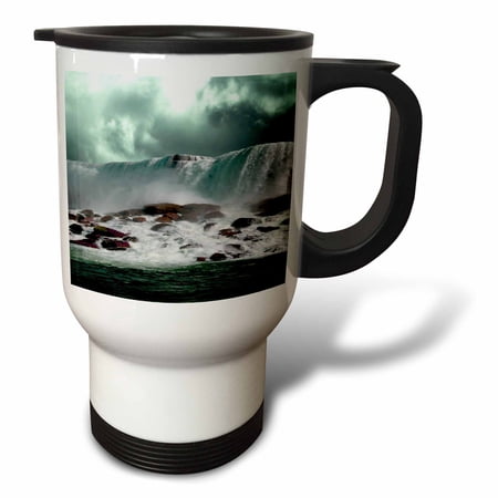 3drose, Travel Niagara Falls New York, 14oz Stainless Steel Travel Mug