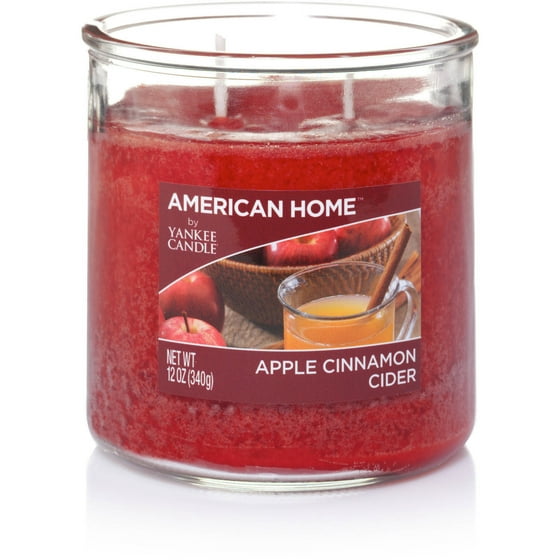 American Home By Yankee Candle Apple Cinnamon Cider Candle, 12 oz