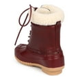 thumbnail image 3 of New Girl Link Kyla-3K Mix Media Shearling Lace Up Duck Boot 9 - 4, 3 of 5