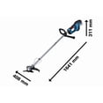 thumbnail image 3 of Desbrozadora Inalámbrica Bosch 18V GFR 18V-23. Profesional Brushless 2-en-1: Cuchilla de 3 Puntas (23cm) y Cabezal de Hilo Pro Tap (33cm). (Herramienta Sola)., 3 of 5