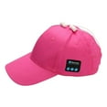 thumbnail image 1 of Casquette de Baseball Musicale Bluetooth Haut-Parleur Intelligent Sans Fil USB Rechargeable Casquette Décontractée Extérieure, 1 of 7