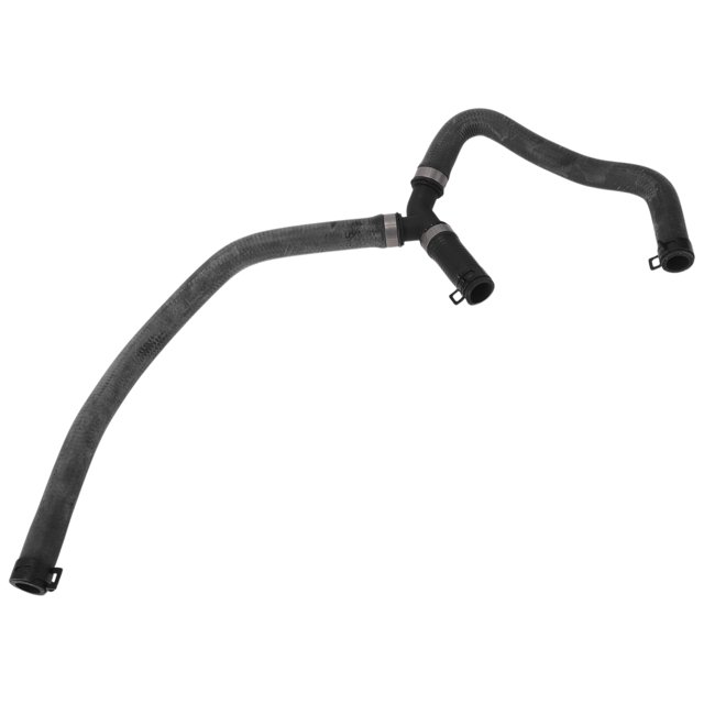 Manguera del radiador Unique Bargains, manguera de calefacción del radiador, manguera de salida del radiador No. ED818C351AE para Ford Escort 1.5T 2015, tubo de agua de goma negra 1 Pc