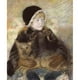 Elsie Cassat Tenant une Affiche de Grand Chien Imprimée par Mary Cassatt&44; 10 x 12 - Petit – image 1 sur 1