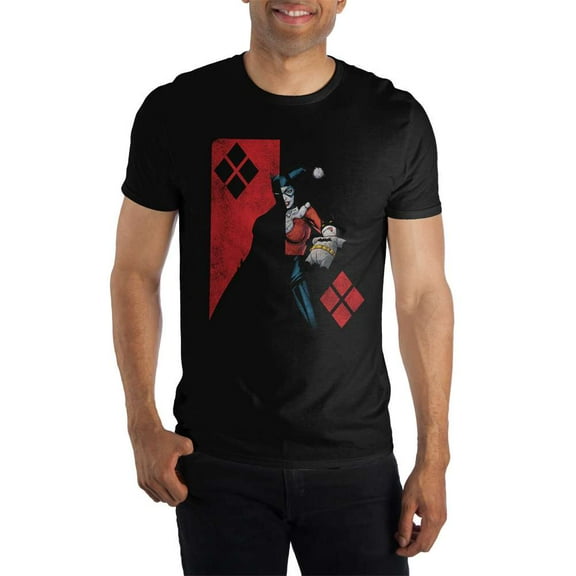 Harley Quinn Diamonds Men's Shirt-Medium