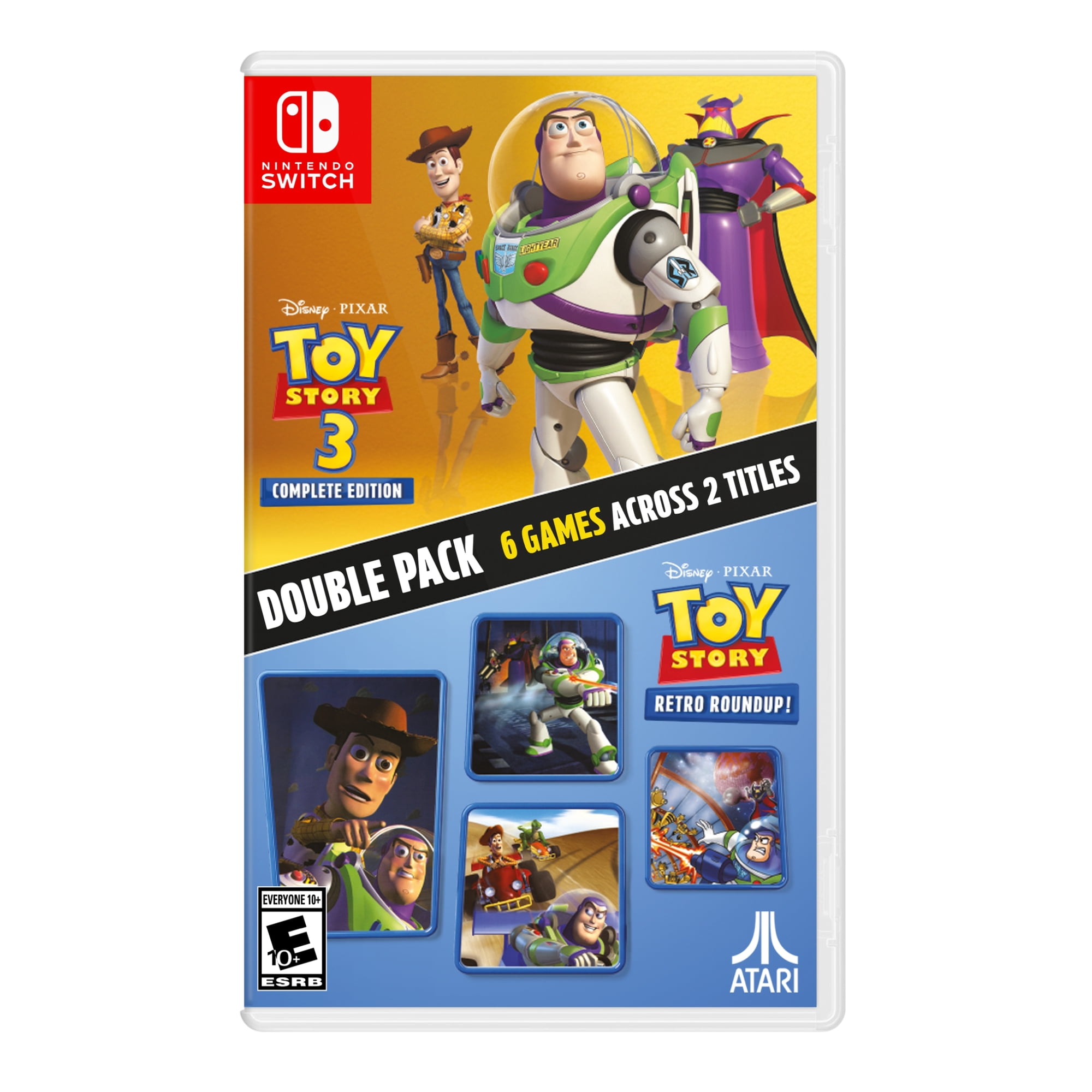 Toy Story: Retro Roundup! + Toy Story 3 Complete Edition Double Pack - Nintendo Switch Game