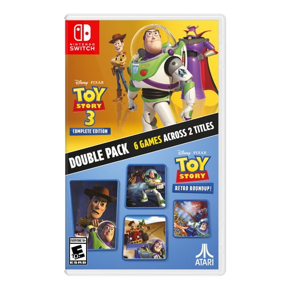 Toy Story: Retro Roundup! Toy Story 3 Complete Edition Double Pack - Nintendo Switch Game