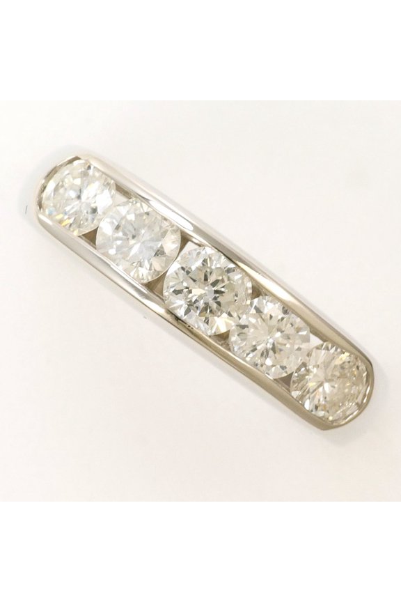 Pre-Owned PT900 Platinum Ring, 1 Diamond, 1.00ct, Certificate of Authenticity, Total Weight...