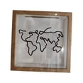 thumbnail image 2 of VONKY Ticket Display Case Frame Multipurpose for Movie Theater Travel Ticket Style D, 2 of 3