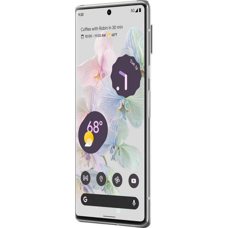 Restored Google Pixel 6 Pro 128GB Cloudy White 5G Unlocked GA03138