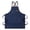 Blue, variant on YeewayVeh Canvas Cross Back Aprons for Men Women with with Loop & 3 Pockets Chef Apron for Kitchen, BBQ, and Crafting (Black)