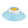thumbnail image 3 of Juguete interactivo para perros de alimentación lenta, fácil de limpiar, rellenable con succión. Azul amarillo, 3 of 9