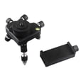 thumbnail image 4 of Accesorios de adaptador de base de micro ajuste de nivel fácil de instalar 360 grados giratorios prácticos de nivel de nivel de nivel portátil, 4 of 8