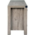 thumbnail image 6 of TV Fireplace Console, Farmhouse Electric TV Stand for TVs up to 65", Barn Door Wood TV Console Cabinet w/ Remote, Universal TV Stand Media Console Home Entertainment Center for Living Room, LL325, 6 of 12