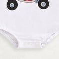 thumbnail image 7 of Baby Onesies Boy 4th Of July Baby Girl Boy Outfit Short Sleeve Letter Embroidery Bubble Romper Oversized Onesie Toddler USA Clothes, 7 of 7
