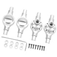 thumbnail image 2 of Aluminum Alloy Front Rear Axle Housing Replaceable Durable Axle Shell for Xiaomi XMYKC01CM 1/16 Car Silver, 2 of 8