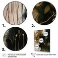 thumbnail image 3 of Designart "Black Chaos II" Abstract Wall Art Living Room, 3 of 5