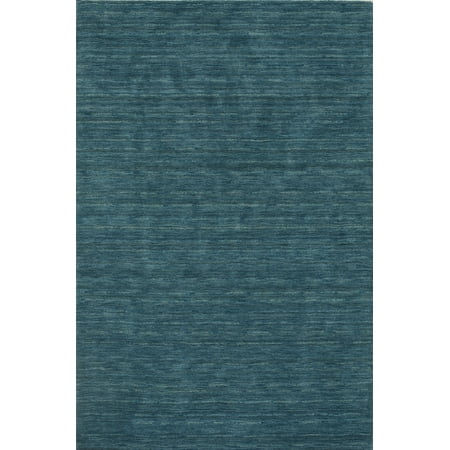 Cobalt Blue Bathroom Berkley Fiesta Area Rugs - RF100CO Transitional Casual Cobalt Solid Striation Modern Casual Rug ()