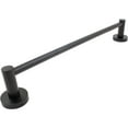 thumbnail image 3 of Zurich Towel Bar, 24 Inches, Matte Black by Stone Harbor Hardware, 3 of 4
