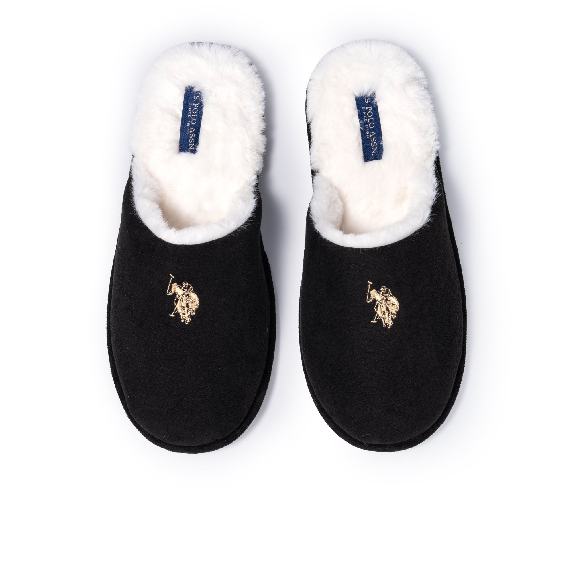 U.S Polo Assn. Mens Scuff Slippers