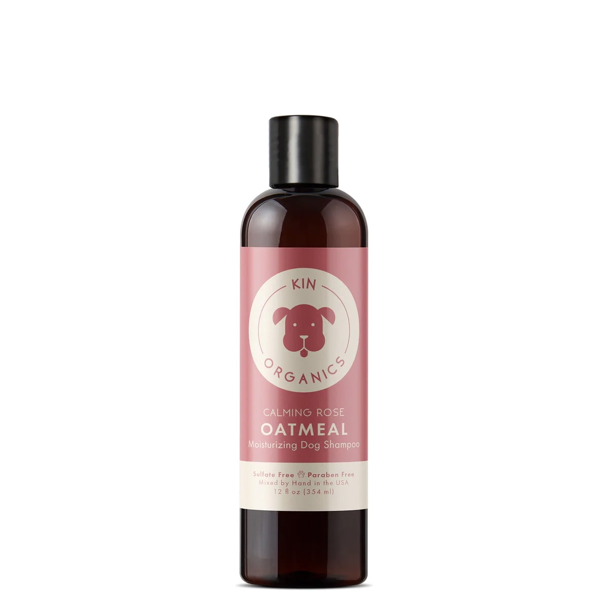kin+kind Oatmeal Itchy Dog Shampoo (Calming Rose)
