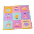 thumbnail image 1 of 9 pcs de Alfombras de espuma Rompecabezas dibujos Animados para Niños Juegos Decoración Hogar Macarena Esterillas de espuma que se enclavija, 1 of 8
