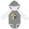 thumbnail image 3 of Inktastic Monster 2nd Birthday Boys or Girls Long Sleeve Baby Bodysuit, 3 of 5