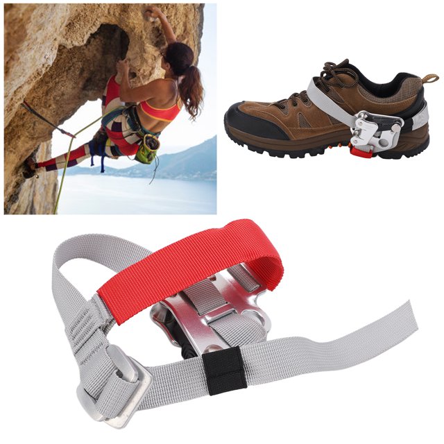 Ascendente de Ascender de Pie, Fuerte Capacidad de Rodamiento Ascender de Pie de Alta Resistencia Anti -Patín para la Escalada para El Trabajo Aéreo para la Escalada de Rocas