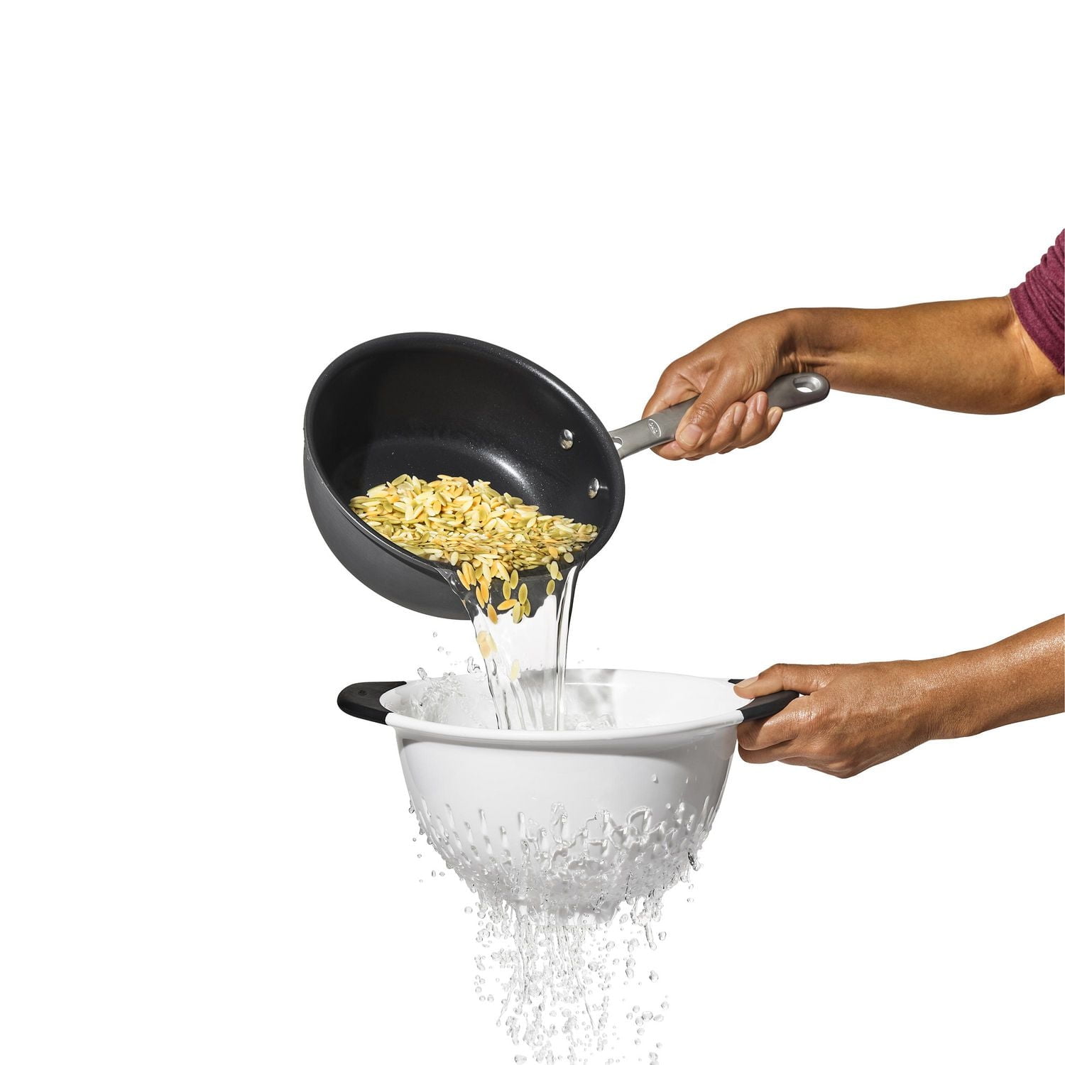 OXO SoftWorks Colander, 2.8L / 3qt Colander