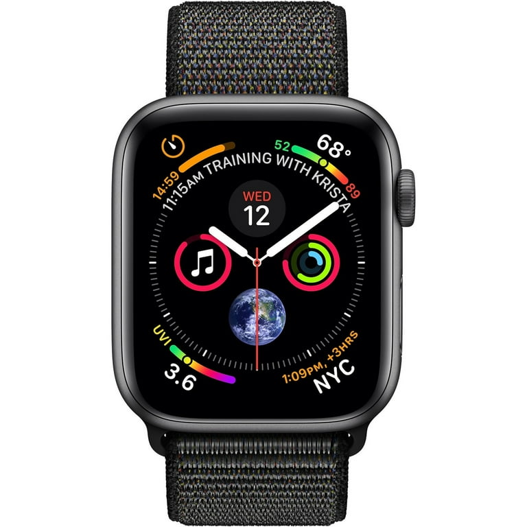 Apple Watch Series 4 GPS, 40mm Space Gray Aluminum Case with Apple Watch Series 4 GPS, 40mm Space Gray Aluminum Case with