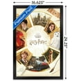 thumbnail image 2 of The Wizarding World: Harry Potter - Magic Circle Wall Poster, 14.725" x 22.375" Framed, 2 of 5