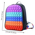 thumbnail image 3 of Gupgi Fidget Stationery Set, 6 Pcs Stress Relief Push Bubble Stationery Backpack Pencil Case Wallet Notebook Pens Fidget Toy Set, 3 of 8