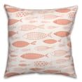 thumbnail image 2 of Creative Products Watercolor Fish Coral 18x18 Spun Poly Pillow, 2 of 3
