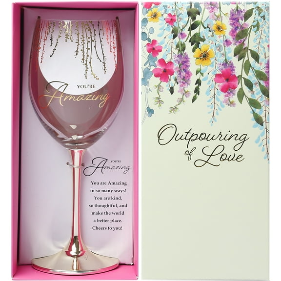 Amazing - Gift Boxed 19 oz Crystal Wine Glass